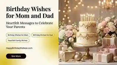 Happy Birthday Wishes: 200+ Best Messages, Quotes & Captions for Everyone (2026) 4 Birthday Wishes for Mom