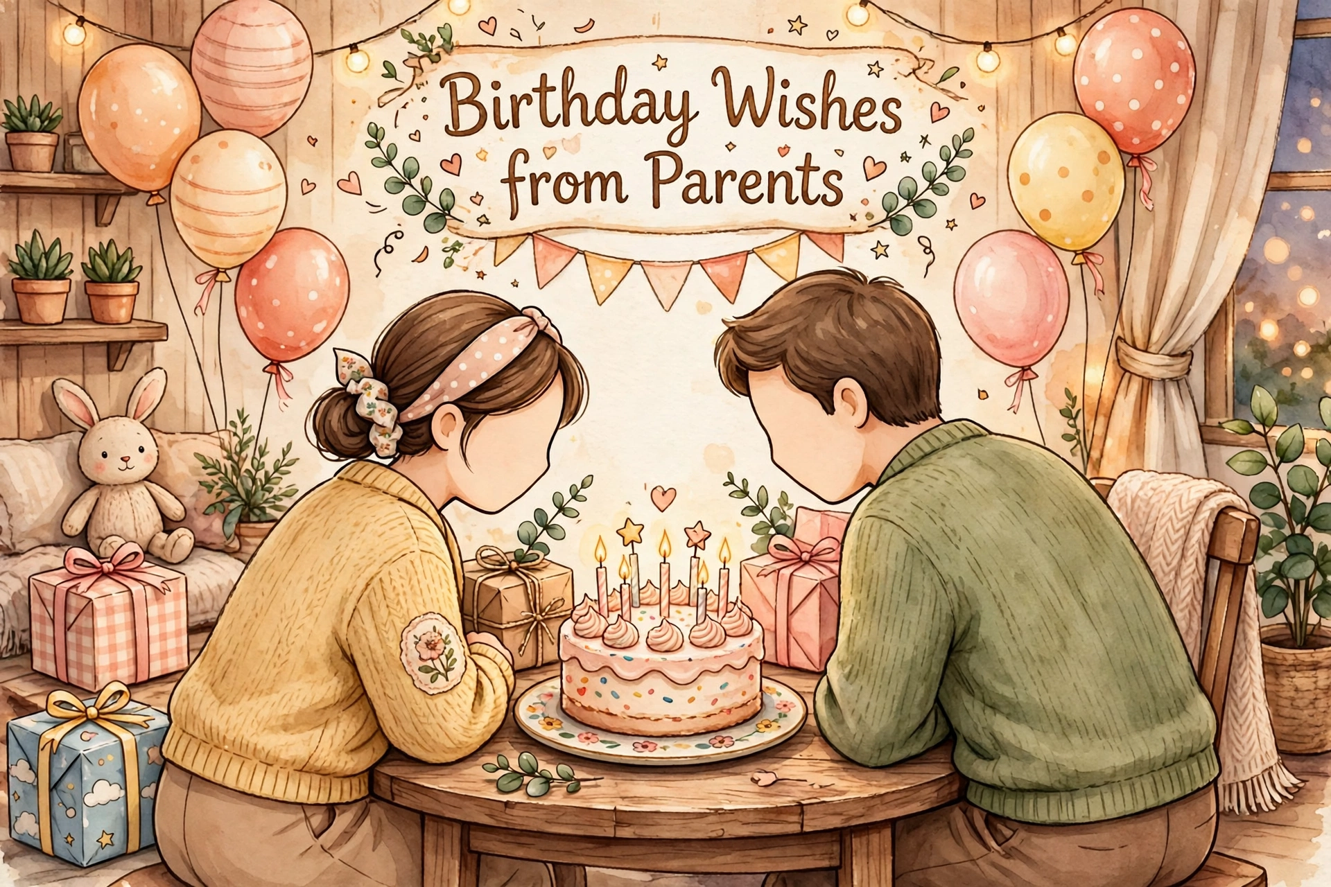 Birthday Wishes from Parents